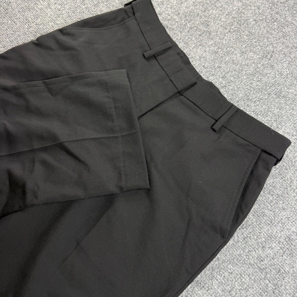 Edwards Signature EZ Fit Dress Pants Size 8 Black Wool Blend Women's